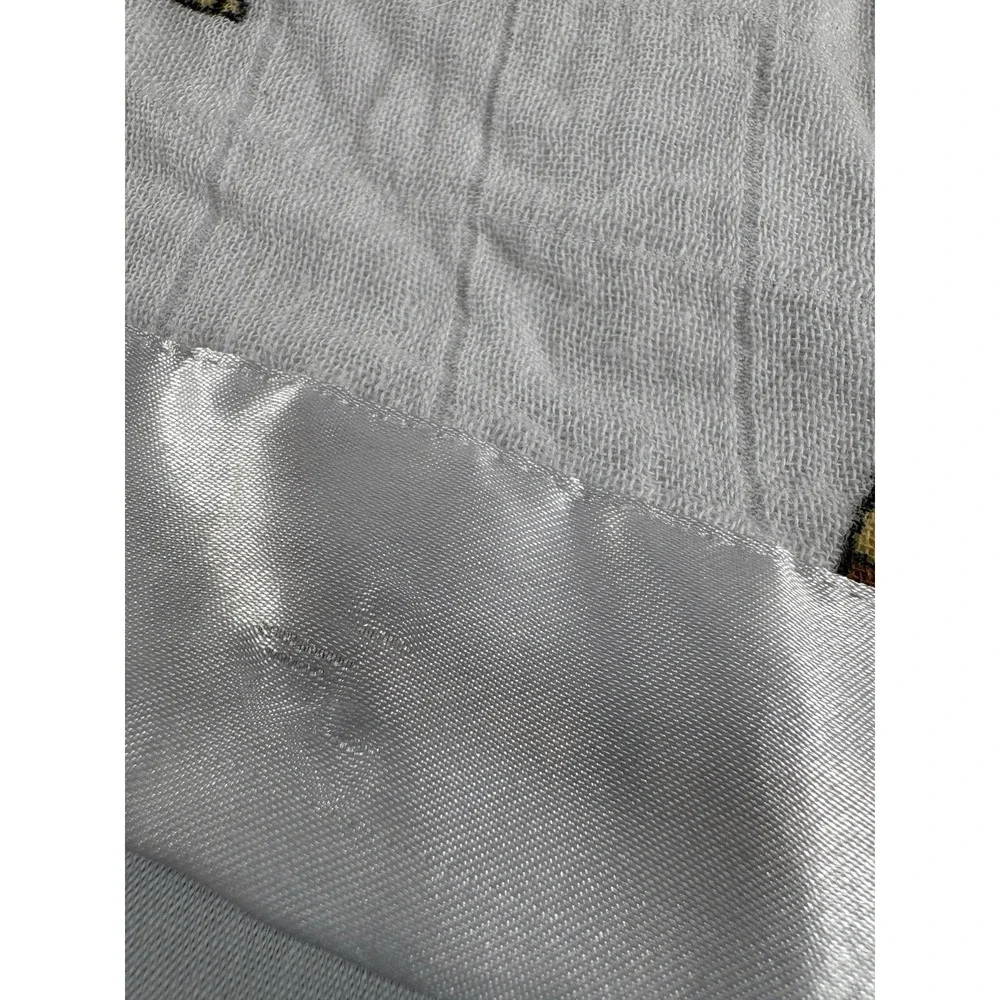 Aden + Anais Lovey Baby Security Blanket Giraffe White Satin Trim Muslin 16.5
